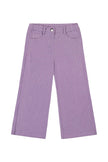 Deux Par Deux Stretch Corduroy Wide Leg Pant in Lavender - Little Miss Muffin Children & Home