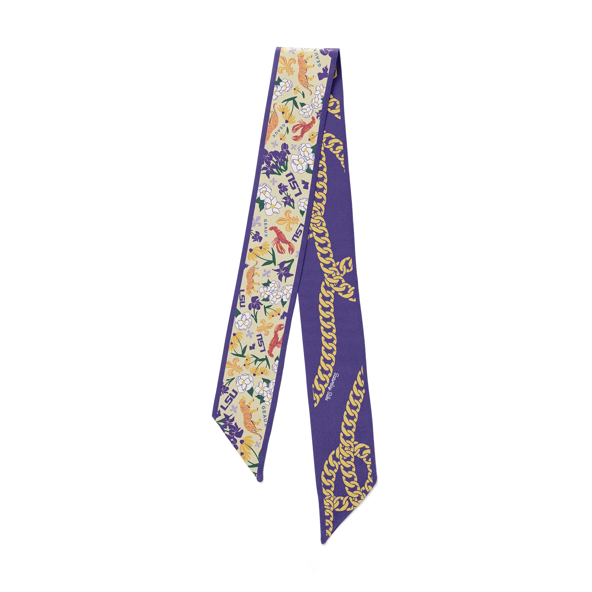 LSU Tigers Skinny Scarf