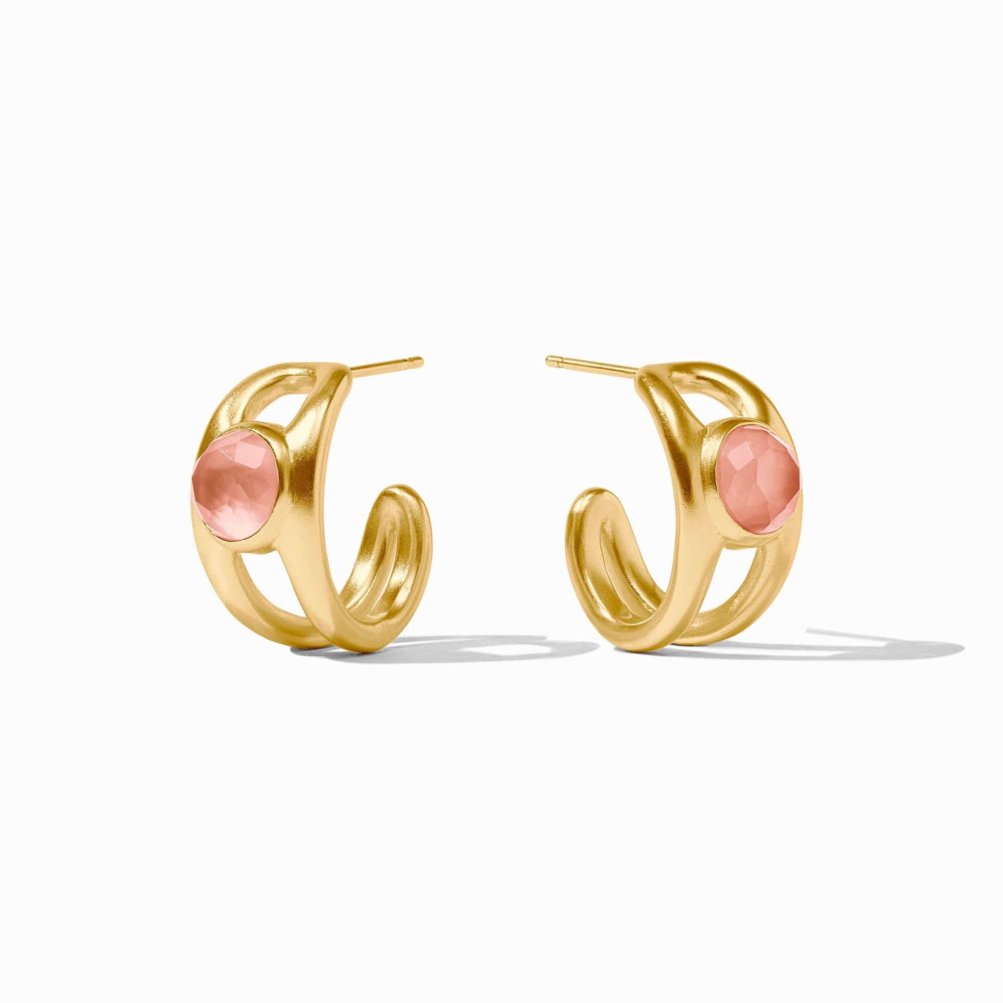Julie Vos Laguna Stone Hoop with Iridescent Melon - Little Miss Muffin Children & Home