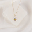 My Saint My Hero My Saint My Hero Our Lady of Guadalupe Necklace - Gold /Lavender - Little Miss Muffin Children & Home