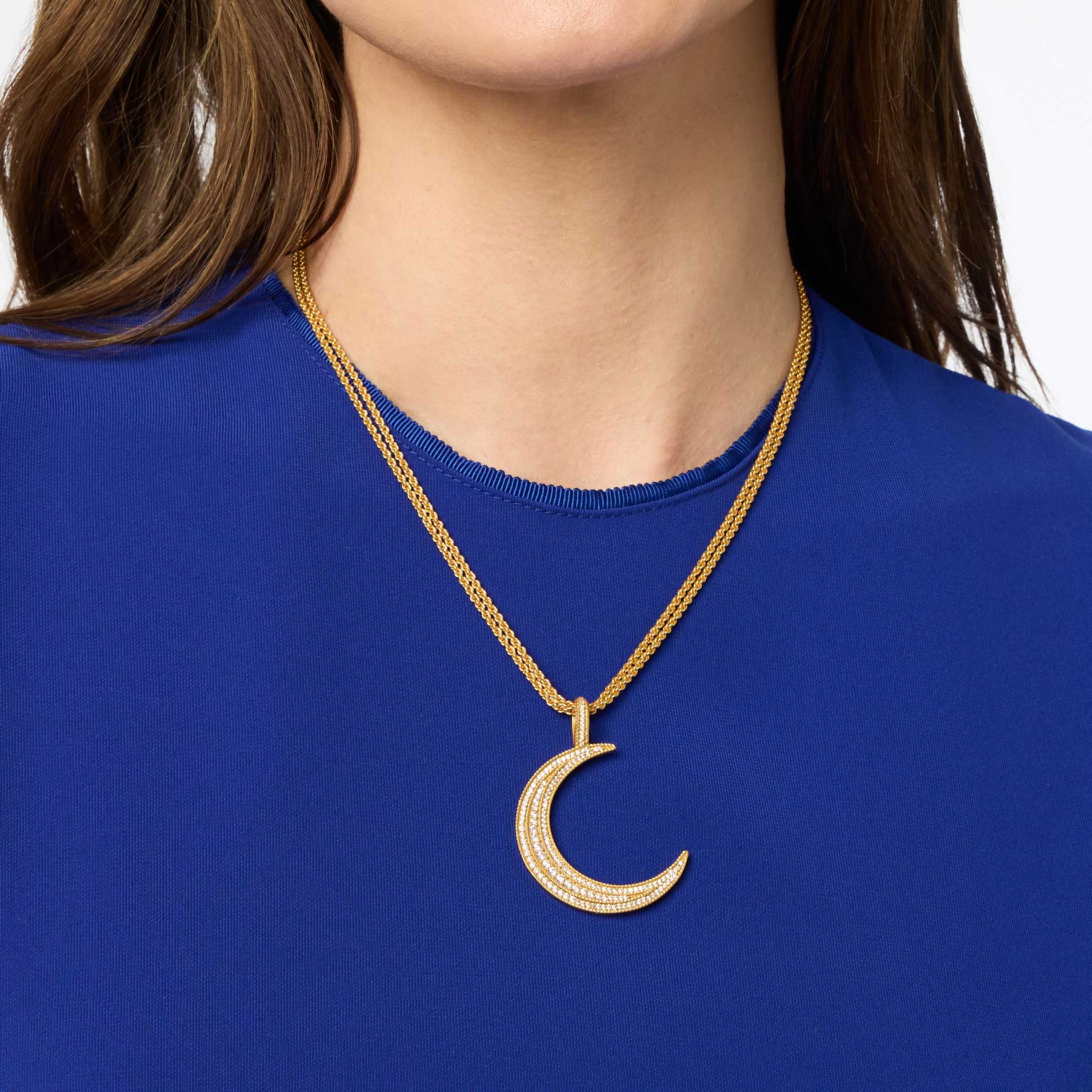Julie Vos Julie Vos Luna Pendant, Sapphire Blue - Little Miss Muffin Children & Home