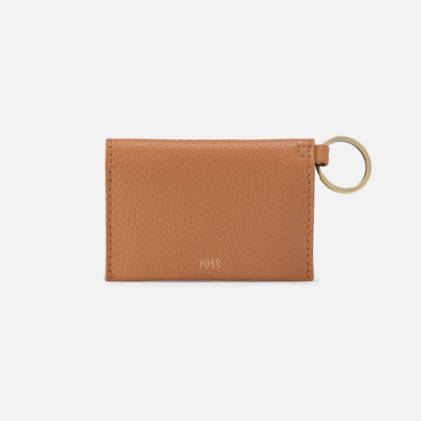 Hobo Vida Card Case in Micro Pebbled Leather - Biscuit - Little Miss Muffin Children & Home
