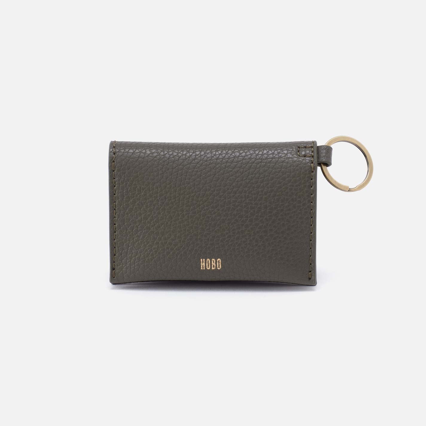 Hobo Vida Card Case in Micro Pebbled Leather, Desert Palm - Little Miss Muffin Children & Home