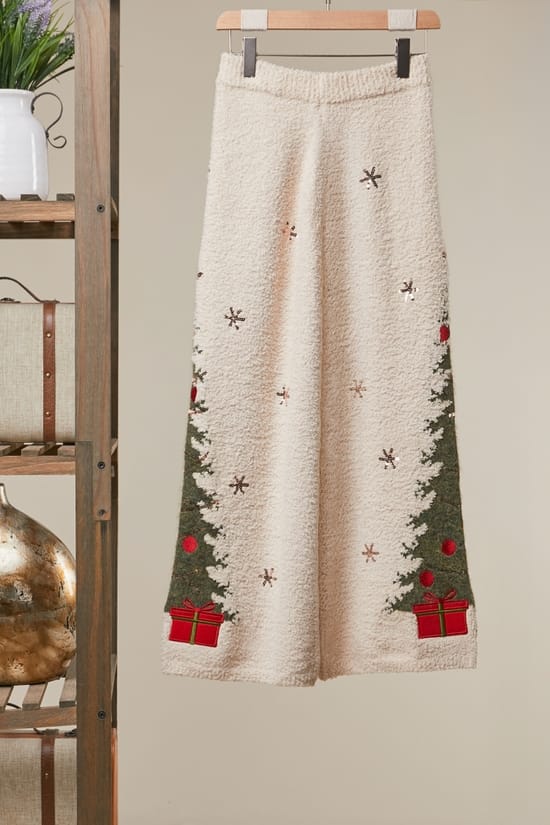 Christmas Tree Sweater Pants