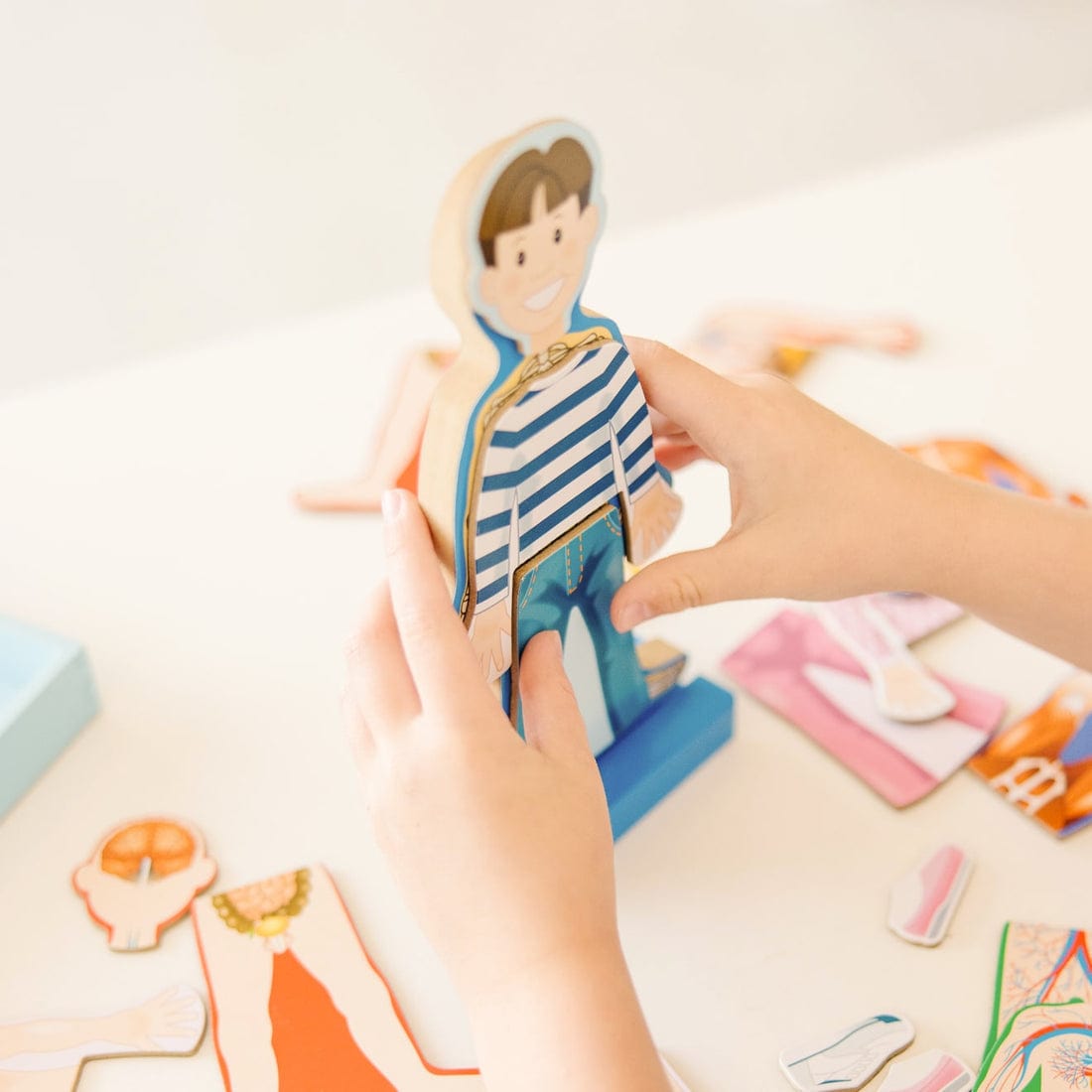 Melissa & Doug Melissa & Doug Magnetic Human Body Play Set - Little Miss Muffin Children & Home