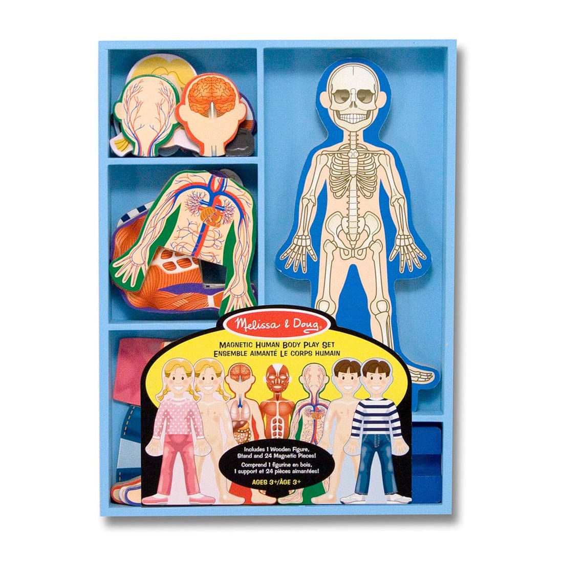 Melissa & Doug Melissa & Doug Magnetic Human Body Play Set - Little Miss Muffin Children & Home