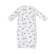 Migrating Mallards Lap Shoulder Gown