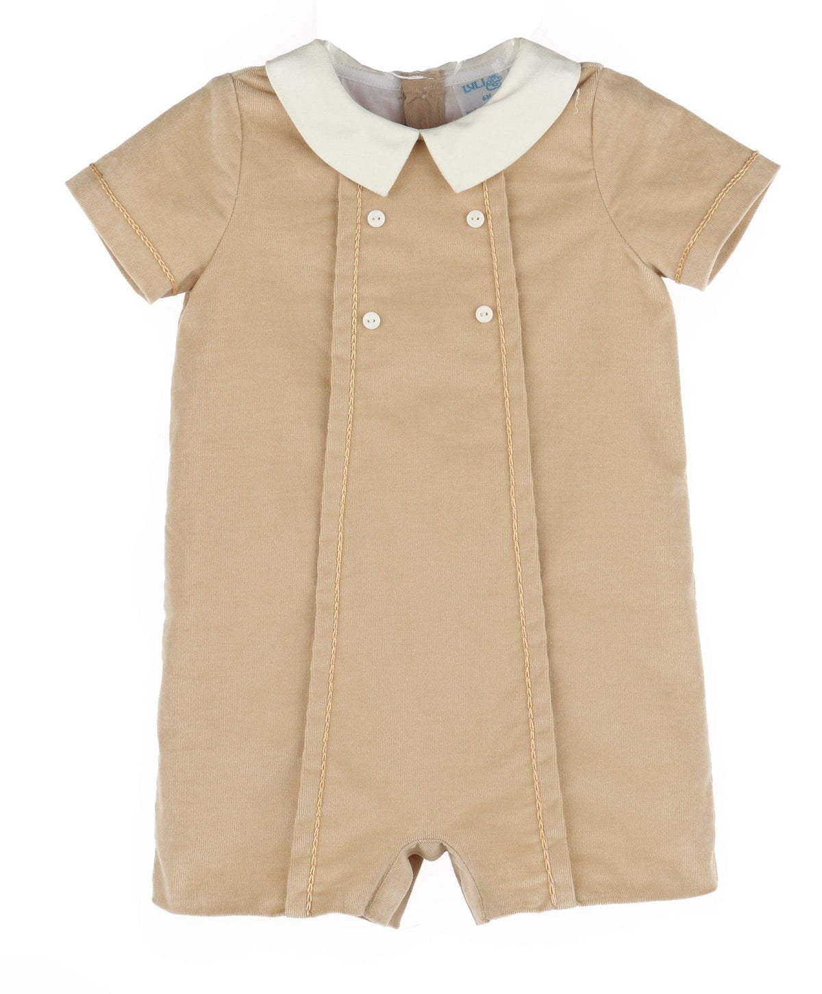 Beige Mini Cord Boy Bubble