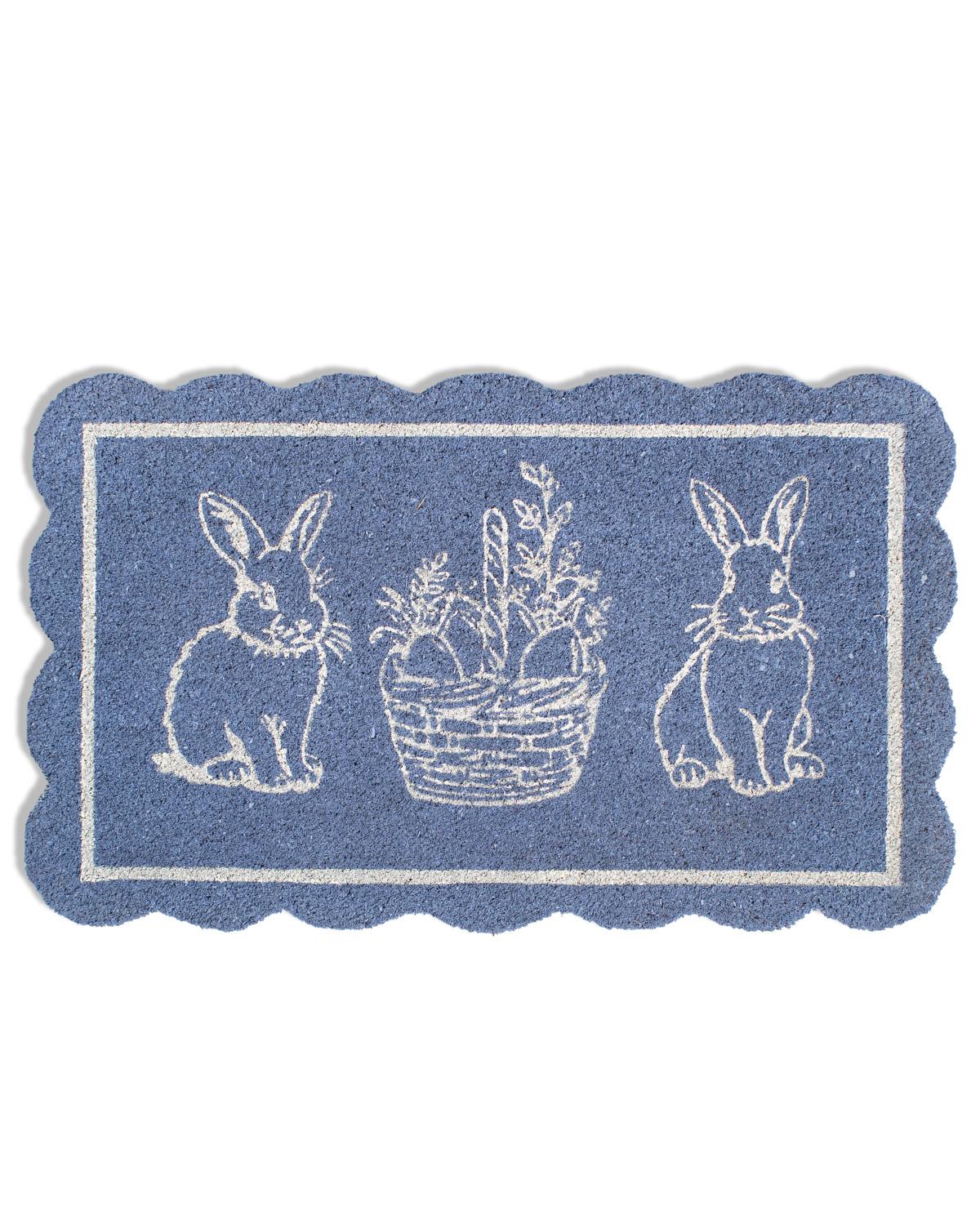 The Royal Standard Morgan Bunny Scalloped Coir Doormat - Little Miss Muffin Children & Home