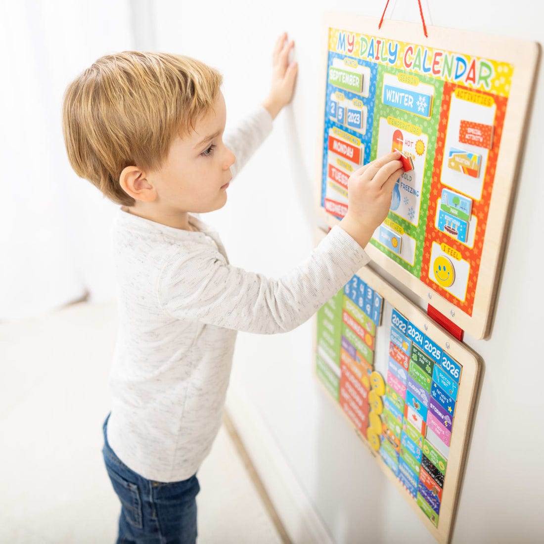 Melissa & Doug Melissa & Doug My Magnetic Daily Calendar - Little Miss Muffin Children & Home