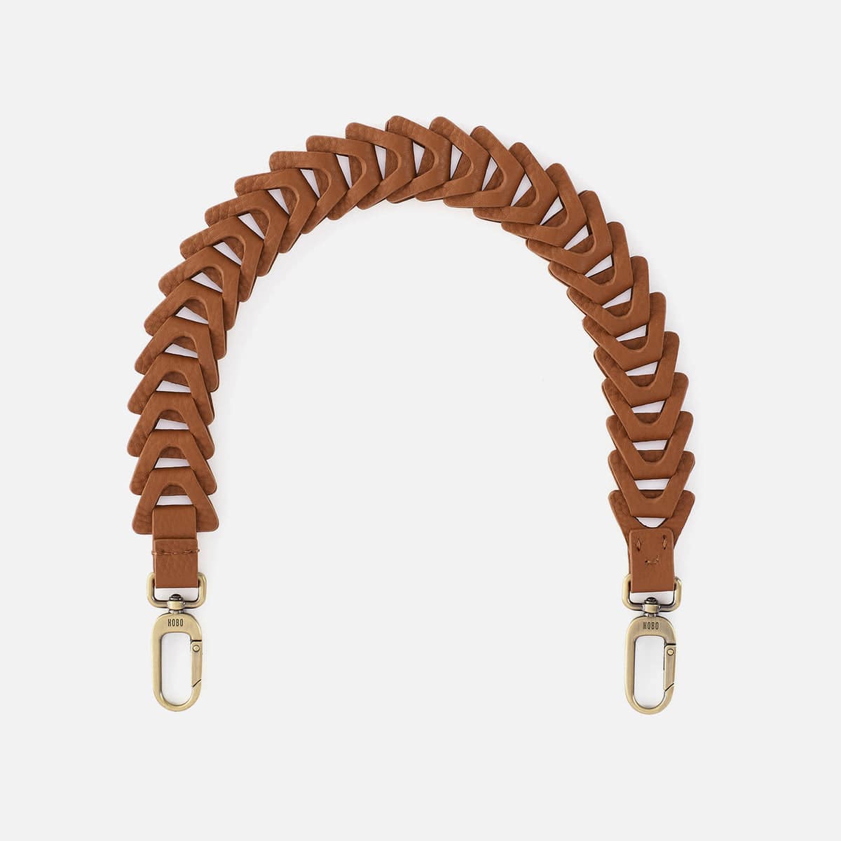 Hobo Petty Leather Link Strap in Pebbled Leather - Warm Honey - Little Miss Muffin Children & Home