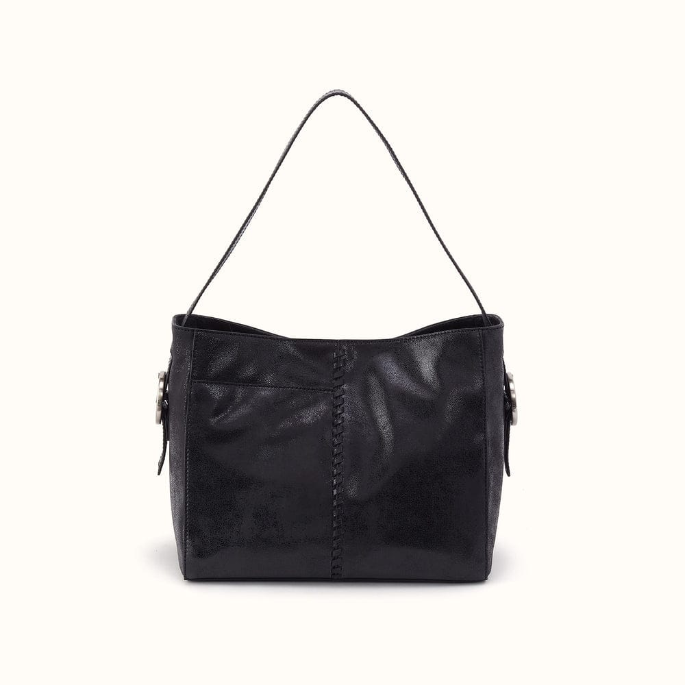 Hobo Render Shoulder Bag Buffed Leather - Black - Little Miss Muffin Children & Home