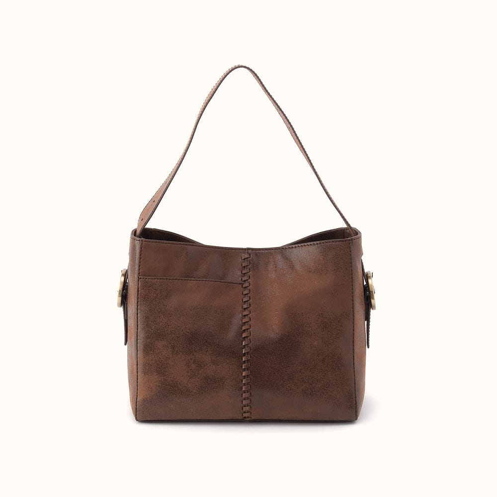 Hobo Render Shoulder Bag Buffed Leather - Mocha - Little Miss Muffin Children & Home