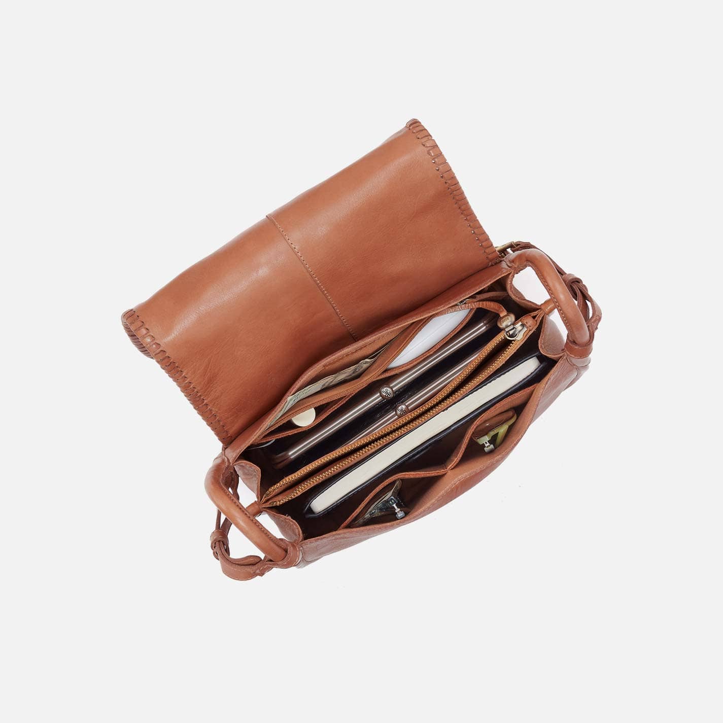 Hobo Kiva Large Crossbody in Washed Leather, Harvest Wheat - Little Miss Muffin Children & Home