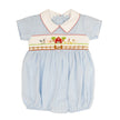 Noah Farm Smocked Collared Bubble