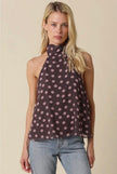 Nova Polka Dot Halter Top