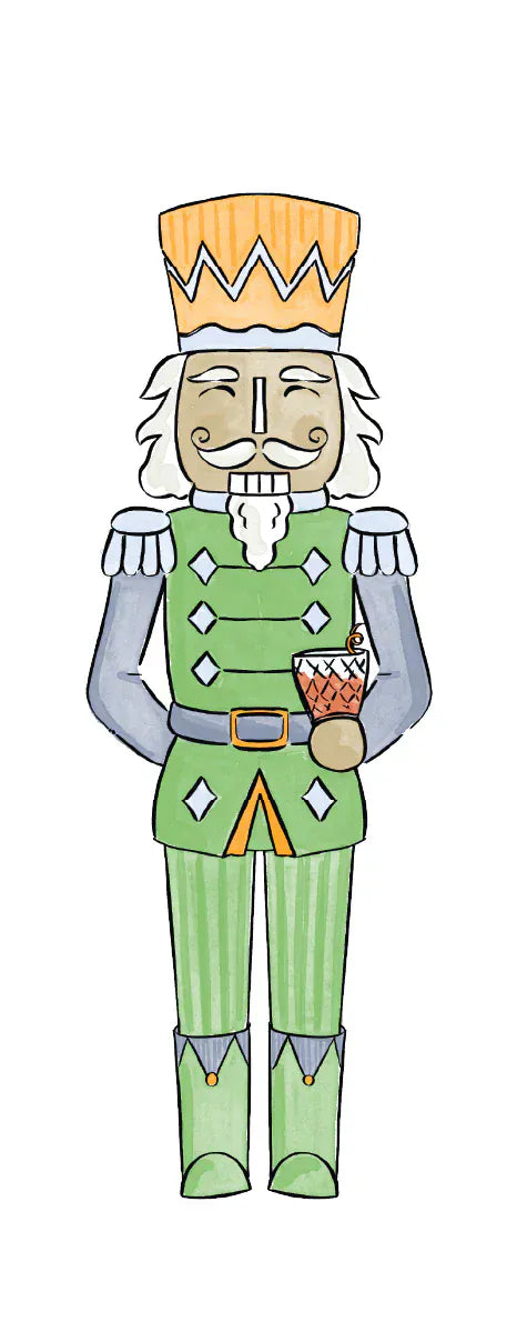 Southern Soiree Bartender Nutcracker Cocktails Frosted Pearl Full Wrap Cups - Little Miss Muffin Children & Home