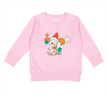 Whereable Art Whereable Art Mr Jingle Beignet Toddler Sweatshirt in Light Pink - Little Miss Muffin Children & Home
