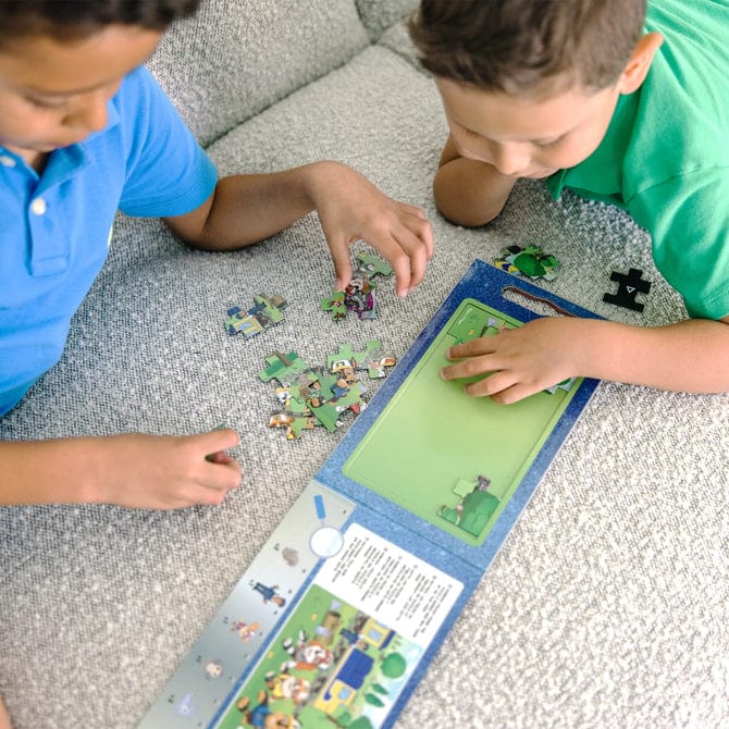 Melissa & Doug Melissa & Doug Paw Patrol Magnetic Take Along Jigsaw Puzzles - Big Trucks - Little Miss Muffin Children & Home