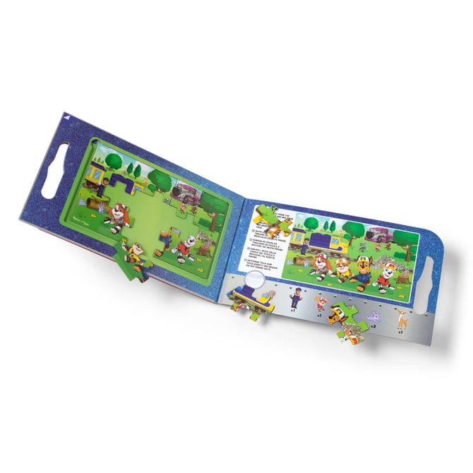 Melissa & Doug Melissa & Doug Paw Patrol Magnetic Take Along Jigsaw Puzzles - Big Trucks - Little Miss Muffin Children & Home