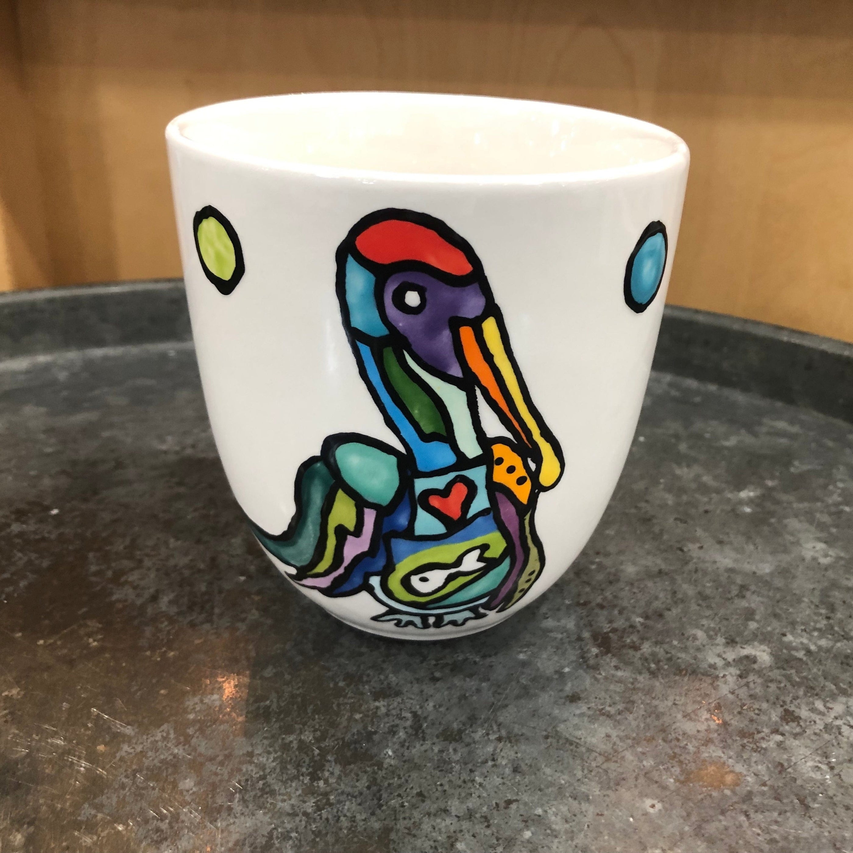 Pelican Coffee Cup