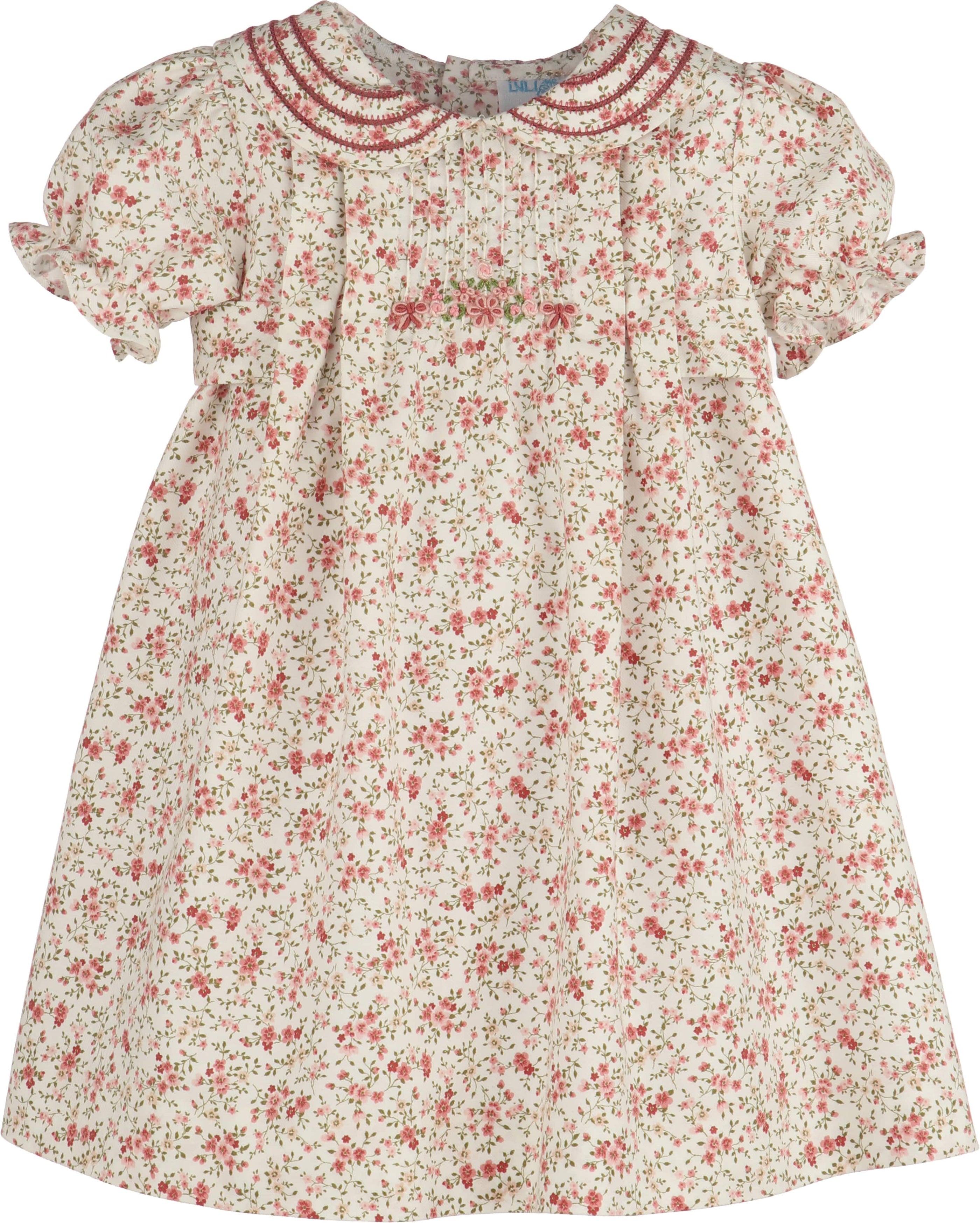 Pink Fallen Leaves Wreath Dress