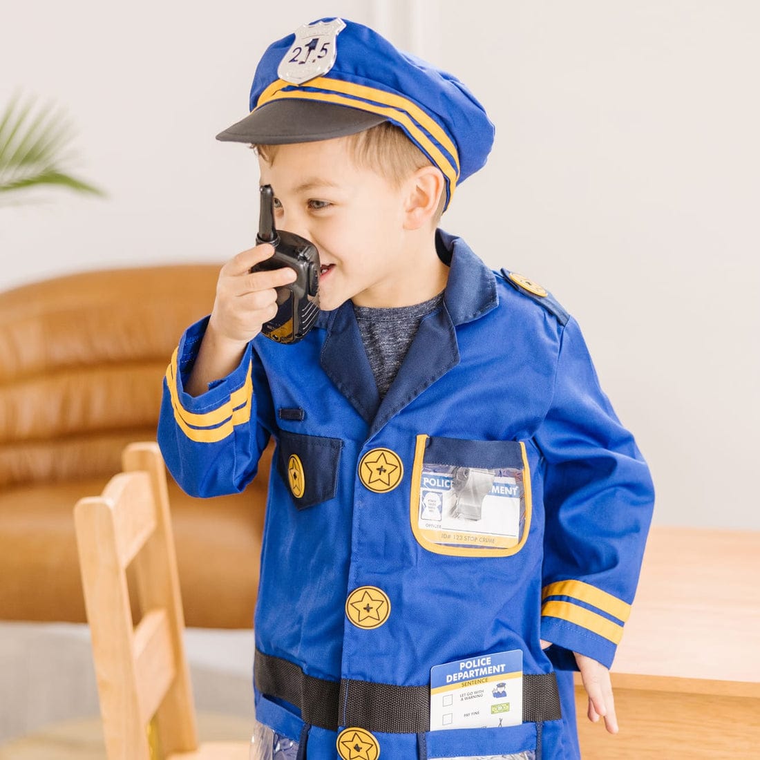 Melissa & Doug Melissa & Doug Police Officer Costume Role Play Set - Little Miss Muffin Children & Home