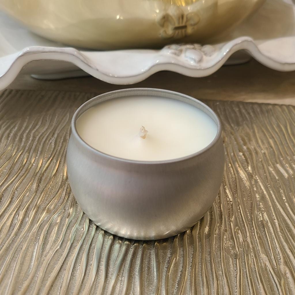 Southern Lights Southern Lights Silver Travel Tin Candle - Little Miss Muffin Children & Home