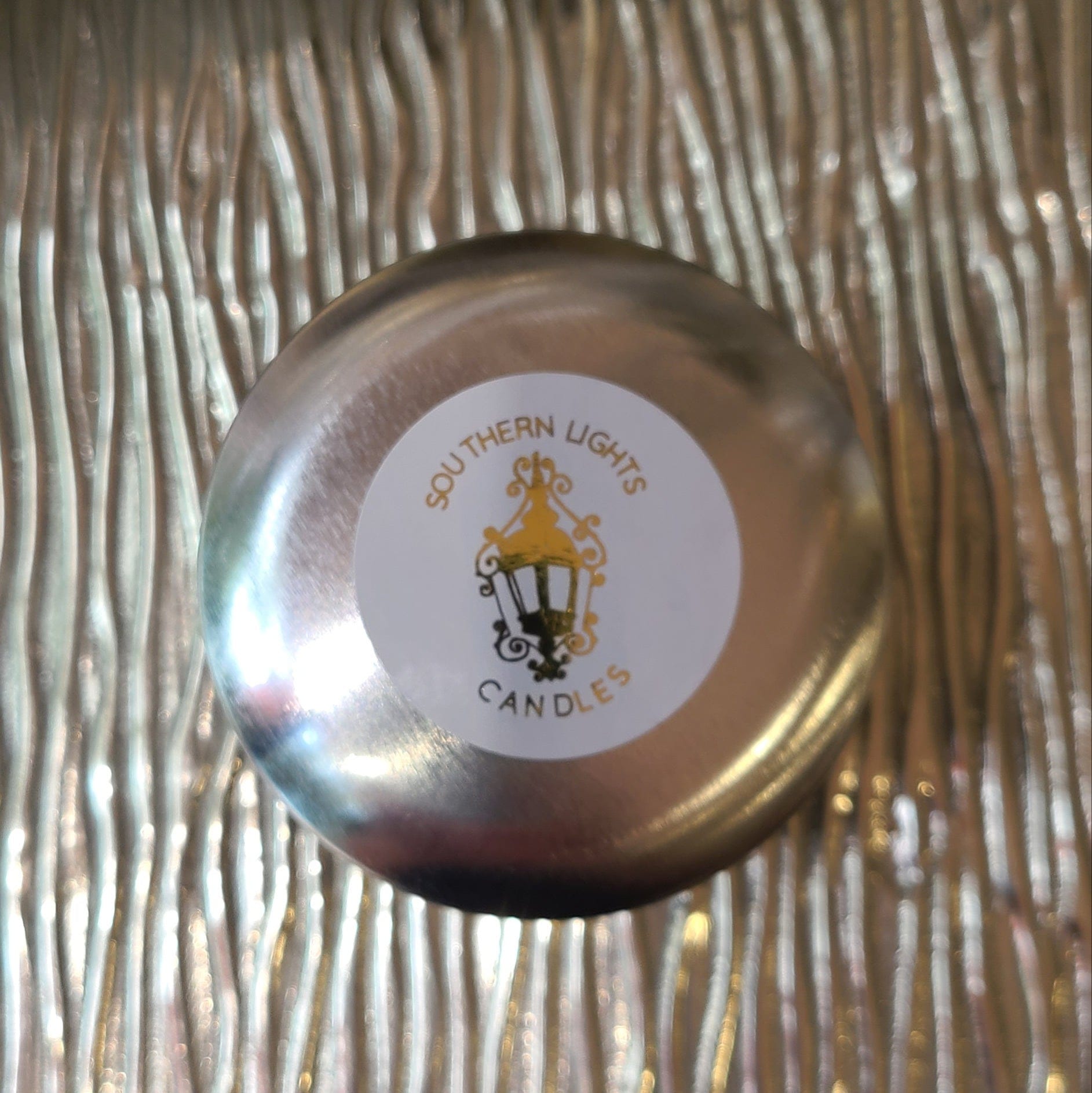 Southern Lights Southern Lights Silver Travel Tin Candle - Little Miss Muffin Children & Home
