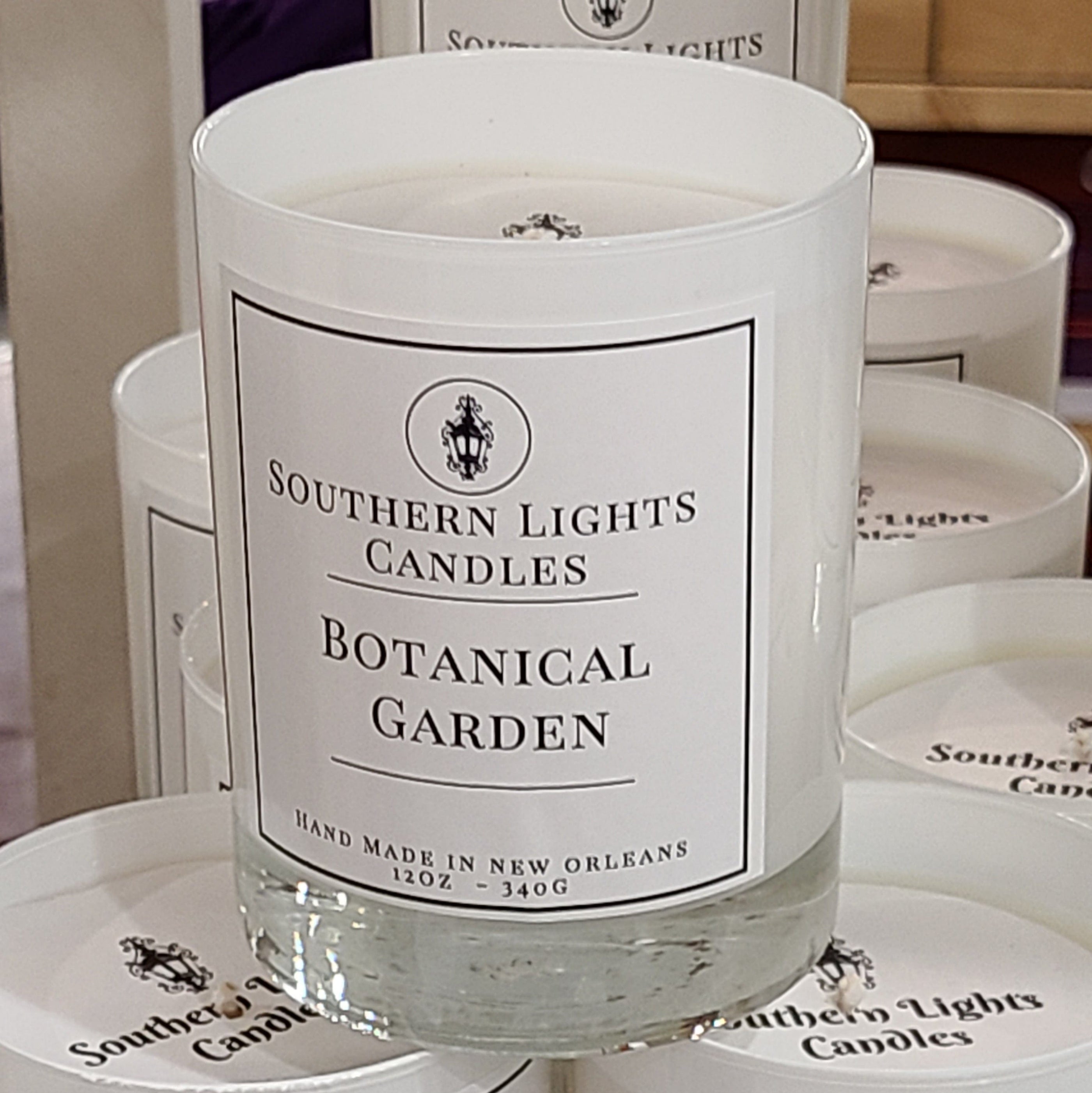 Southern Lights Southern Lights 12oz White Tumbler Candle - Little Miss Muffin Children & Home