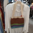 FurDecoration Brown Multi Stripe Knit Bucket Bag - Little Miss Muffin Children & Home