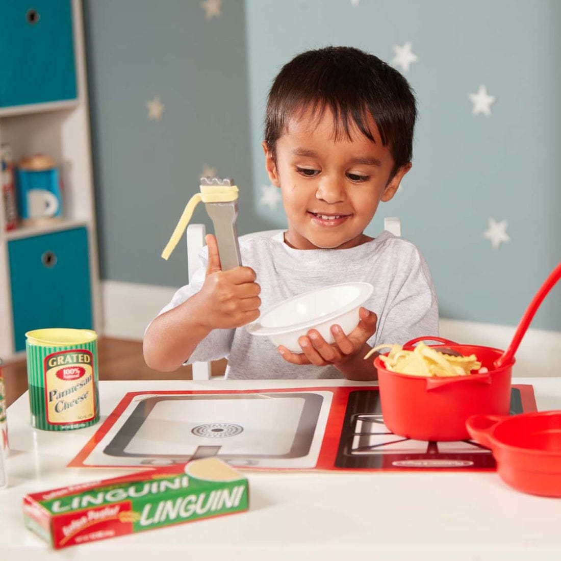 Melissa & Doug Melissa & Doug Prepare & Serve Pasta Set - Little Miss Muffin Children & Home