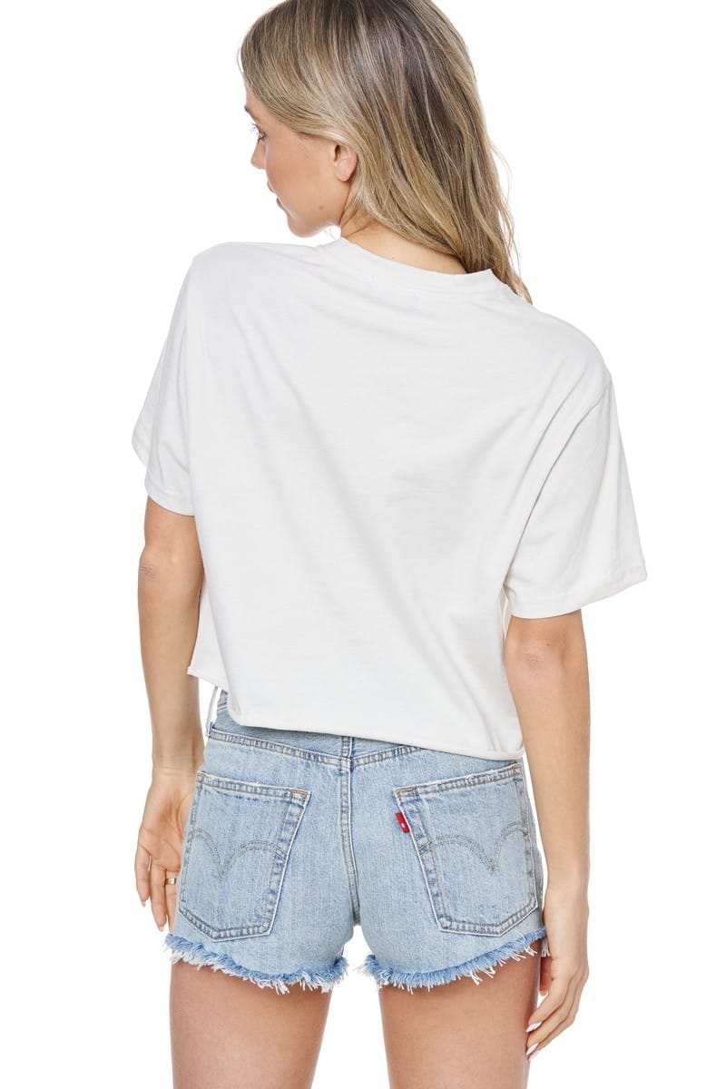 Puff Free Bird Wild Spirit T-Shirt in Bone