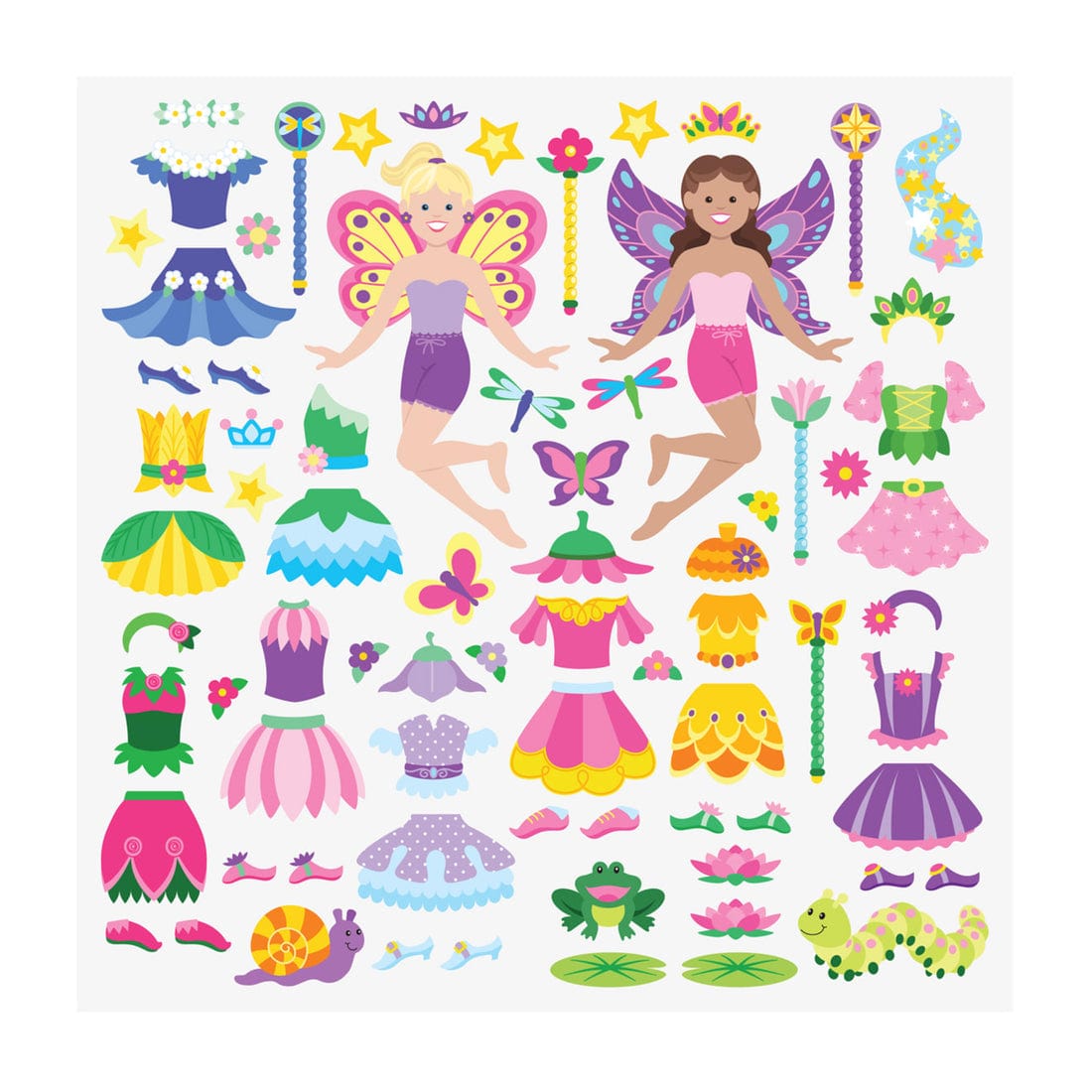 Melissa & Doug Fairy Puffy Sticker Play Set - Little Miss Muffin Children & Home