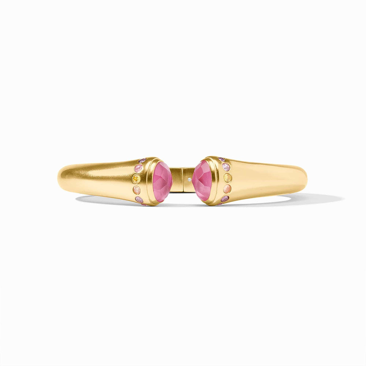 Rainbow Demi Cuff with Iridescent Tourmaline Pink