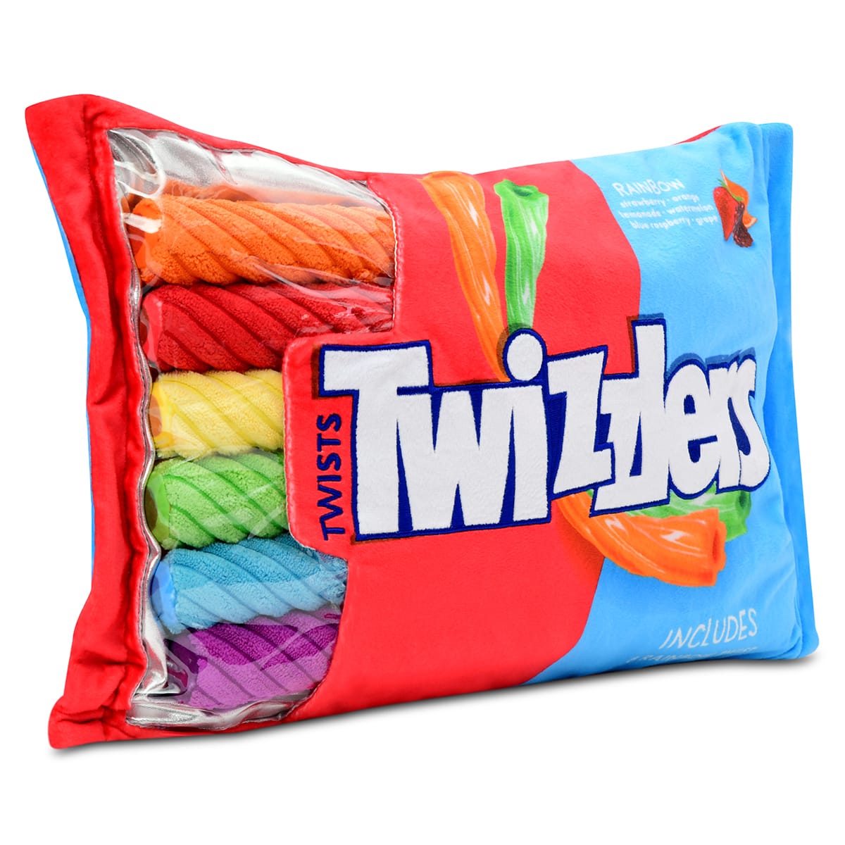 iScream Rainbow Twizzlers Packaging Fleece Plush - Little Miss Muffin Children & Home