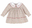 Red Claret Berries Miller Dress