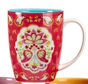 Certified International Certified International Francesca Mug, 6 Available Colors, Sold Individually - Little Miss Muffin Children & Home