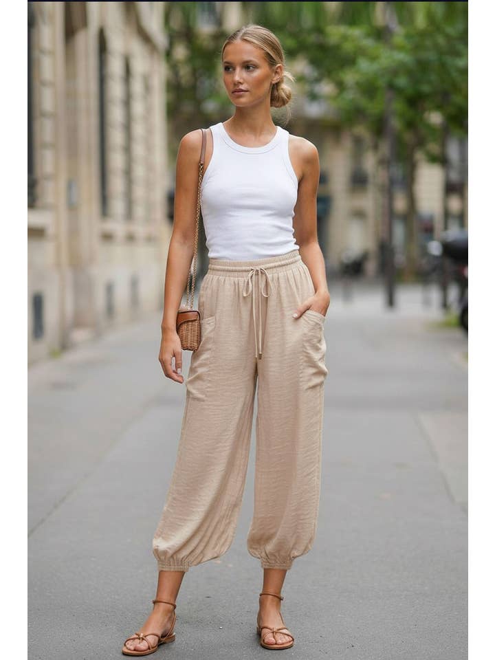 Relaxed Chic Harem Pants