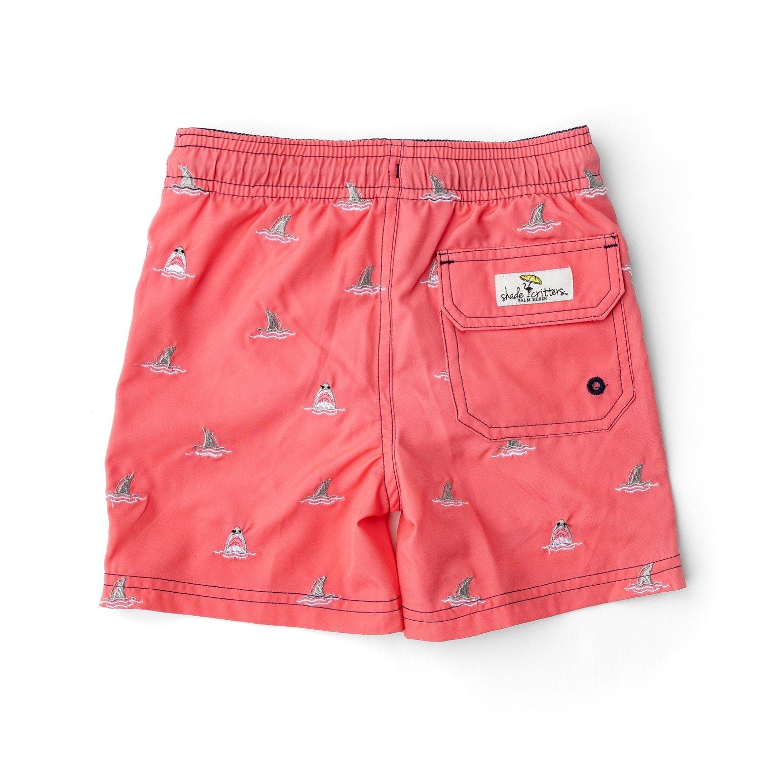 Shade Critters Shade Critters Boys Trunks - H2O & Embroidered - Shark Bite - Little Miss Muffin Children & Home