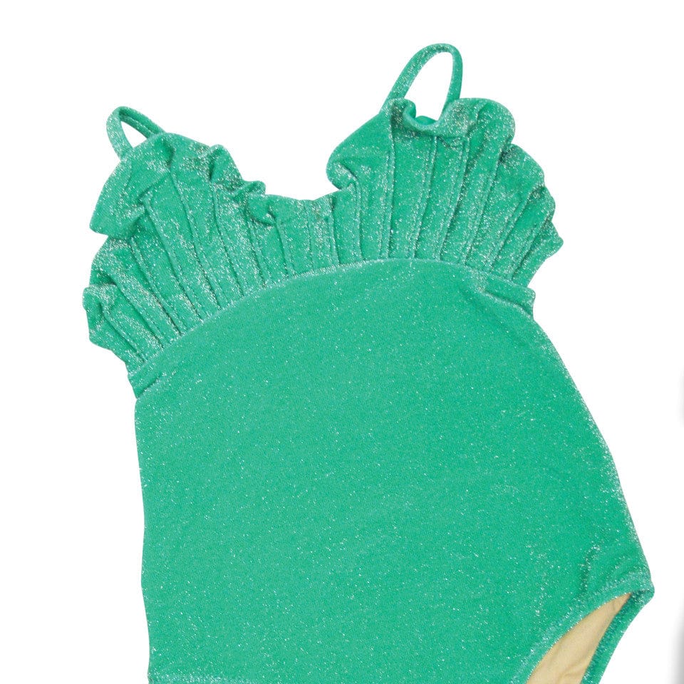 Shade Critters Shade Critters Mermaid Shimmer Girls One Piece Swimsuit Green - Little Miss Muffin Children & Home