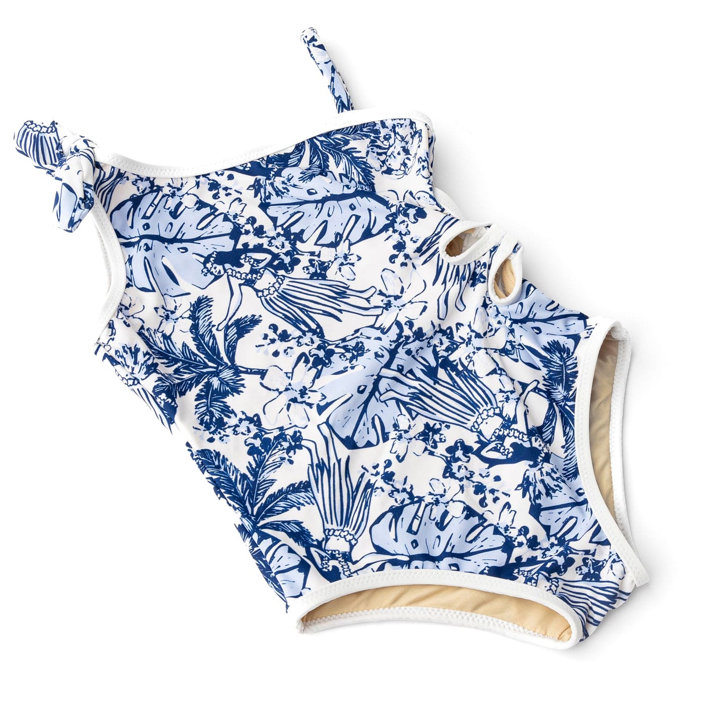 Shade Critters Shade Critters One Piece Daisy Cut Out Swimsuit - Tiki Tides - Little Miss Muffin Children & Home