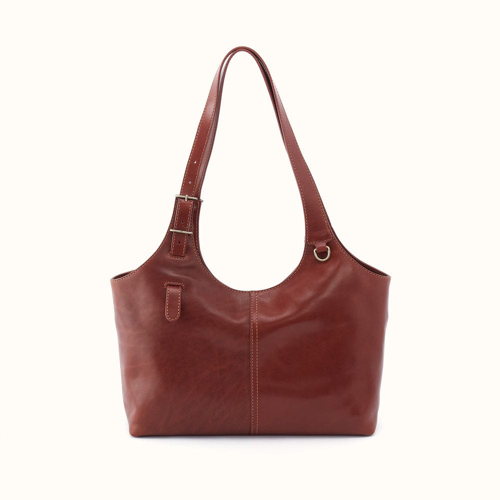 Atlas Tote Patina Leather - Pecan Ridge