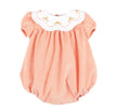 Casero & Associates Pumpkin Cord Scallop Bubble, Orange - Little Miss Muffin Children & Home