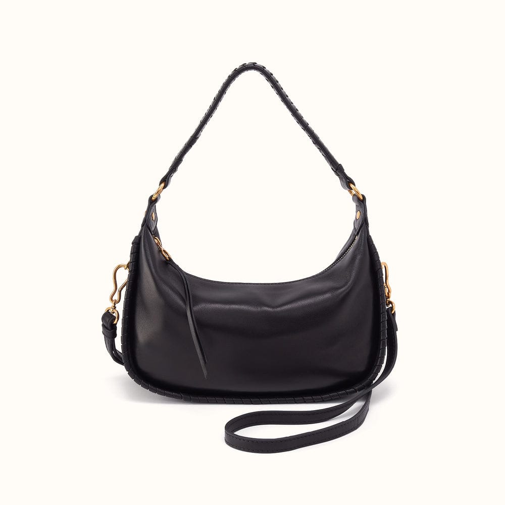 Hobo Large Mia Crescent Hobo Smooth Leather - Black - Little Miss Muffin Children & Home