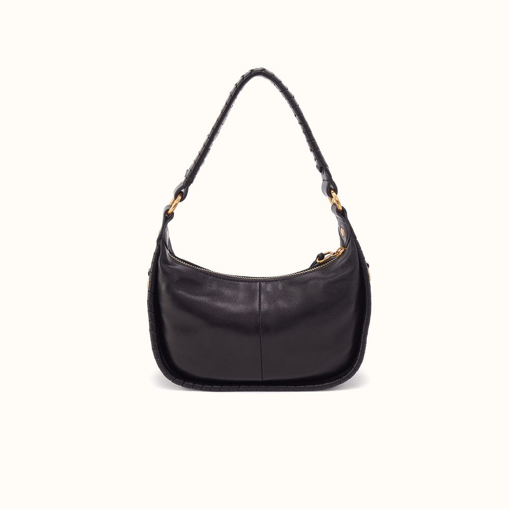 Hobo Small Mia Crescent Hobo Smooth Leather - Black - Little Miss Muffin Children & Home