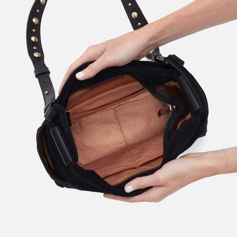 Hobo Hobo Sheila Crossbody In Polished Suede Leather - Little Miss Muffin Children & Home