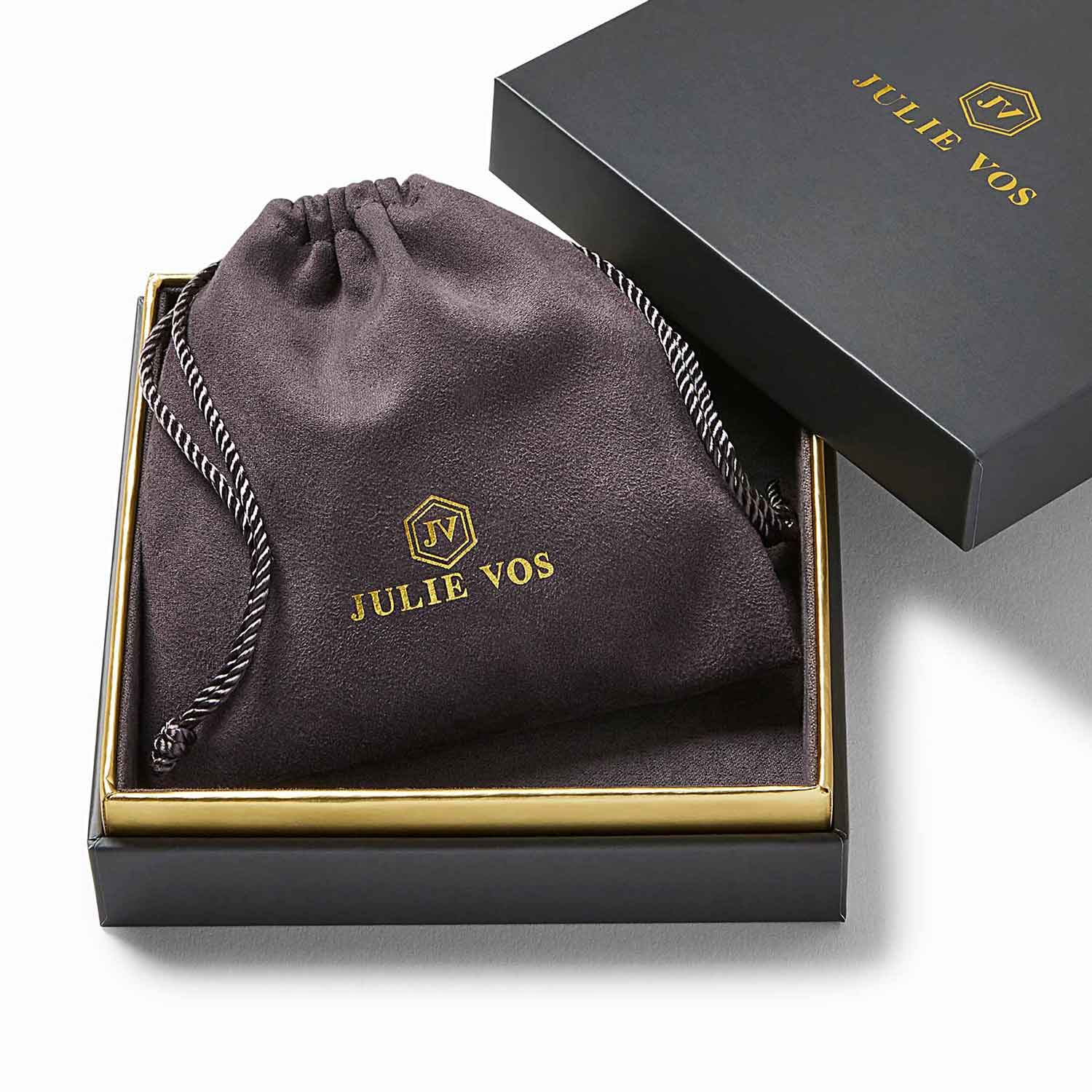 Julie Vos Julie Vos Bamboo Bangle Gold Medium - Little Miss Muffin Children & Home
