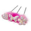 Pink Poppy Fluffy Sequin Pen - Little Miss Muffin Children & Home