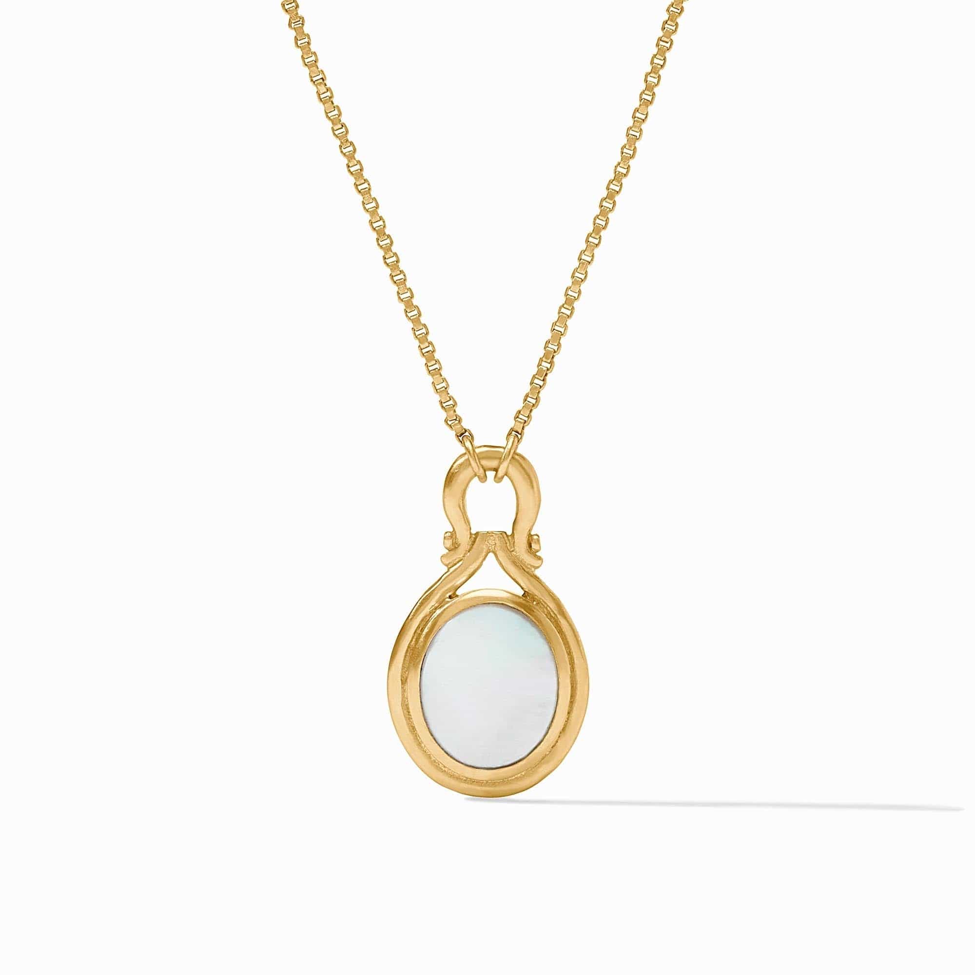 Julie Vos Julie Vos Saratoga Delicate Necklace with Mother of Pearl - Little Miss Muffin Children & Home